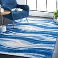 thumbnail image 2 of SAFAVIEH Jasper Eddie Abstract Overdyed Area Rug, Navy/Ivory, 4' x 6', 2 of 8