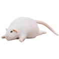 thumbnail image 2 of Mouse Plush Toys Lifelike Valentine'S Gift Plush Plushie Birthday Present Realistic Stuffed Animals Cuddly Huggable Pillow Toy White - B, 2 of 8