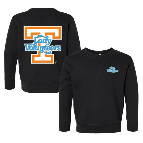 Toddler Chad & Jake Black Tennessee Volunteers Logo Pullover Sweatshirt