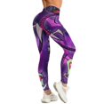thumbnail image 5 of Invader Zim Yoga Pants Women High Waisted Tummy Control Non See-Through Elastic Running Workout Yoga Leggings Pants, 5 of 6