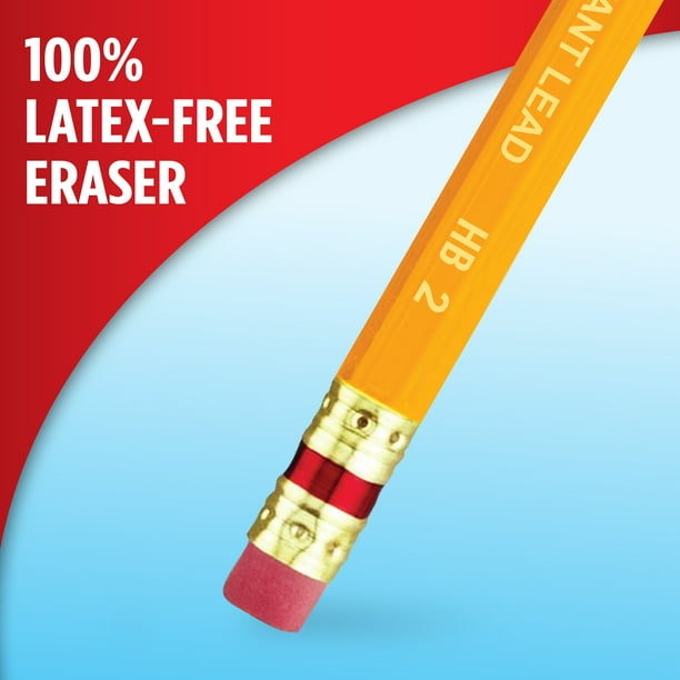 Paper Mate EverStrong #2 Pencils, Reinforced, Break-Resistant Lead When Writing, 72-Count