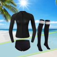 thumbnail image 4 of Traje de buceo de neopreno shamjiam Traje de neopreno de mujer Talla M Negro, 4 of 7
