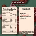 thumbnail image 3 of RAWMYGOD Raw Fruit and Nut Bar Raw Cacao, Gluten Free, Vegan, No Added Sugar, 16 Pack, 168 Calories per Bar, 3 of 5