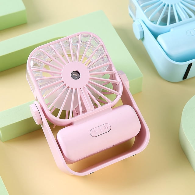 Desktop Spray Small Fan Mini Spray Fan Home Student Desktop Fan Outdoor Portable Fan
