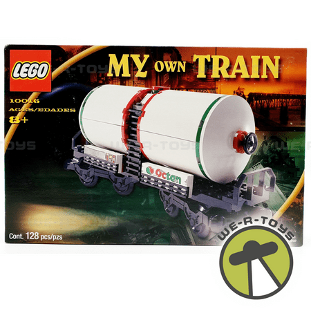 Lego 10016 My Own Train Tanker Car 128 Piece Building Block Set