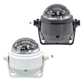 thumbnail image 1 of 1 Set Boat Compass Direction Display Equipment Practical Simple Navigation Tools Sailing Tool with Clear Displaying for Outdoor White, 1 of 8