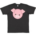 thumbnail image 3 of Inktastic Cute Pig, Little Pig, Pig Head, Pink Pig T-Shirt, 3 of 5