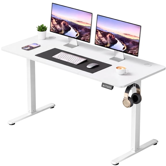 Furmax 55" x 24" Home Office Electric Height Adjustable Standing Desk