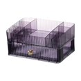 thumbnail image 1 of GUOOL Cosmetic Desktop Case Multifunctional Large Capacity Lipstick Organizer Bathroom 2 Tier Violet, 1 of 9