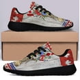 thumbnail image 3 of Remembrance Day Canadian Veterans LeStWe Forget Shoes Sneakers Black Size 8, 3 of 7