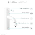 thumbnail image 6 of Ivy Bidet Faucet in Matte White, 6 of 10