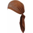 thumbnail image 1 of Qhome Womens Rhinestone Head Scarf Head Wrap Chemo Cap Spandex Bandana Du Rag, 1 of 7