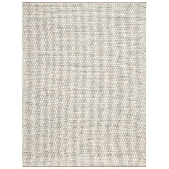 SAFAVIEH Natura Elias Distressed Area Rug, Natural/Light Grey, 8' x 10'
