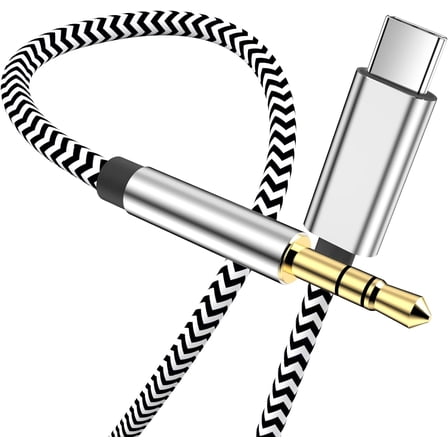 USB C to 3.5mm Headphone Adapter for iPhone 16,2-in-1 USB C to 3.5mm Aux Audio Jack and Fast Charging Dongle Cable Compatible with iPhone 16/16 Pro/16 Pro Max/15/15 Plus/15 Pro/15 Pro Max,Galaxy S23