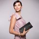 thumbnail image 2 of Bolso de noche, cartera de mano para mujer, bolso de mano brillante para fiesta, bolso de boda, plateado, 2 of 5
