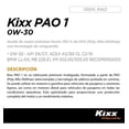 thumbnail image 2 of Aceite 100% Pao Sintético, Kixx Pao 1 0w-30, 4l, 2 of 10