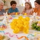 thumbnail image 4 of Juguetes sorpresa de huevo | Decoraciones de Pascua Huevos de plástico con temática de pollitos Amarillo | Cápsula de 12 de 2,36x1,77 pulgadas reutilizable resistente al desvanecimiento | Mesa de, 4 of 6