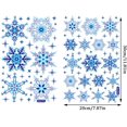 thumbnail image 5 of Christmas Theme Window Sticker Elk Snowflake Santa Claus Window Decorations Clings Decal Stickers Portable No Adhesive Stickers (B5), 5 of 5
