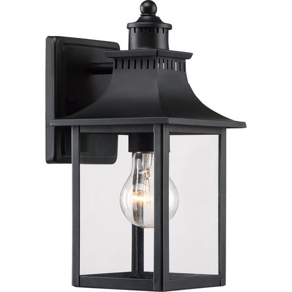Chancellor 1-Light Mystic Black Outdoor Wall Lantern