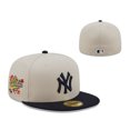 thumbnail image 1 of New Era New Era Yankees gorra de béisbol totalmente sellada no ajustable gorra de ala plana circunferencia de cabeza grande hombres mujeres estilo de moda desgaste inverso Hip-Ho, 1 of 4