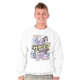 thumbnail image 5 of Purple Smurfs GNAP Manga Panel Sweatshirt for Men or Women Brisco Brands M, 5 of 6