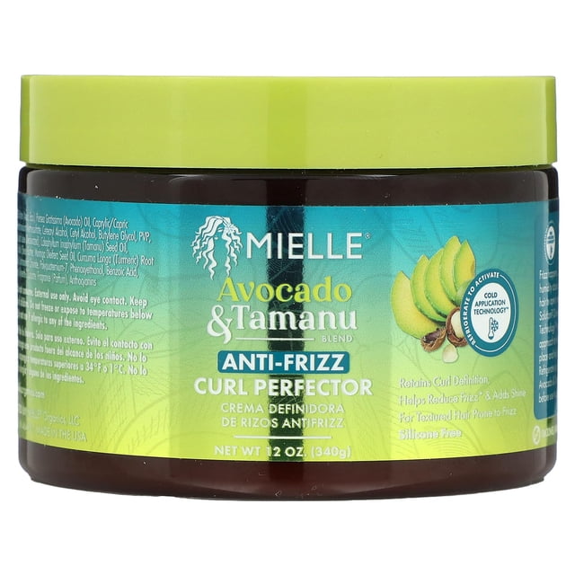 Perfeccionador de rizos antiencrespamiento Mielle Avocado y Tamanu 350 ml