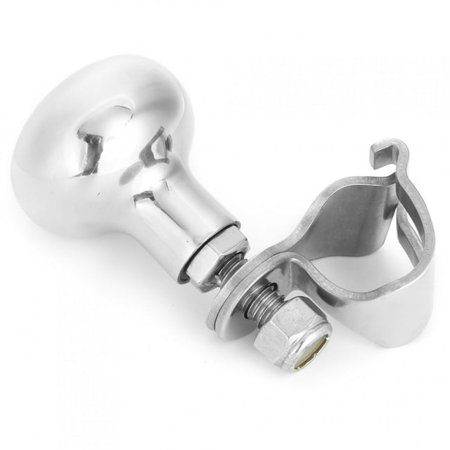 TOPINCN 316 Stainless Steel Steering Wheel Knob Auxiliary Boosters Ball Handle Boat Accessory,Steering Wheel Ball,Steering Wheel Tool