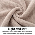 thumbnail image 3 of Toalla de baño de algodón suave absorbente de secado rápido felpa espesa Toalla de baño para Hotel SPA Home Jumpingount LF000024-02B, 3 of 7