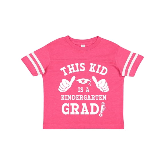 Inktastic This Kid Kindergarten Grad WHT Boys or Girls Toddler T-Shirt