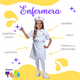 thumbnail image 3 of Disfraz de Enfermera Disfraces TuDi para Niñas Doctor Doctora Uniforme T8, 3 of 6