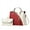 Red, variant on Women's Multi-Color Splicing One-Shoulder Crossbody Bag Color Block Cross Body Purses Cute Designer Handbags Sets