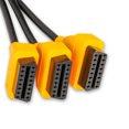 thumbnail image 4 of Sidaley Cable de interfaz OBD II de 50cm, adaptador de 1 a 3 a hembra, divisor de diagnóstico de coche, conexión de línea de extensión de 16 Vehículos, repuestos y accesorios Mis Sidaley VI021736-00B, 4 of 6