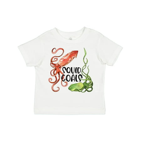 

Inktastic Squid Goals Gift Toddler Boy or Toddler Girl T-Shirt