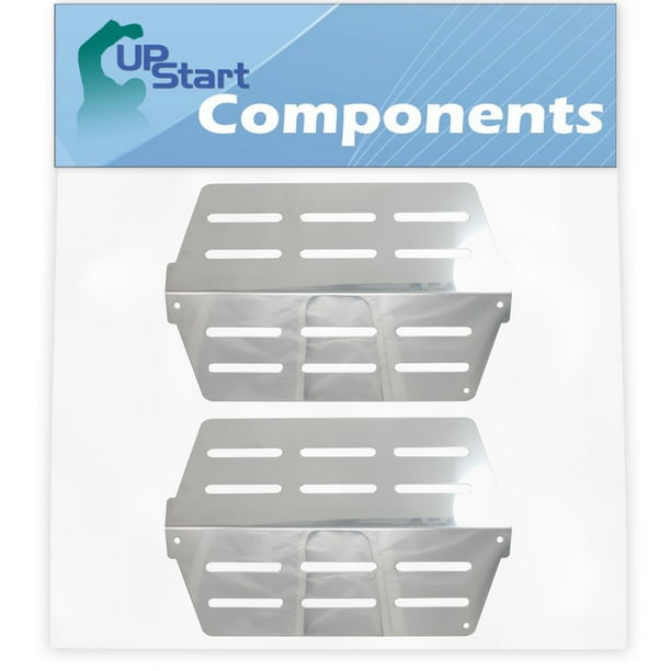 2Pack BBQ Grill Heat Shield Plate Tent Replacement Parts for Weber