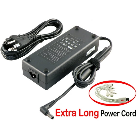 iTEKIRO 120W AC Adapter for MSI 957-163A1P-101, 957-163A1P-103, 957-16GC1P-004, PA-1121-04, ADP-120MH D; MSI MS-1652 MS-1656 MS-1656-ID1 MS-16JD MS-16R1 MS-1721 MS-1722 (5.5 mm Plug Tip)