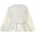 thumbnail image 2 of Little Girls Pearl Embellishments Flower Girls Knit Cotton Bolero (30C10C) Black M, 2 of 2