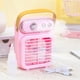 thumbnail image 1 of Mini ventilador portátil ZJT250125994 | Ventilador silencioso recargable por USB de 3 velocidades con nebulizador de agua | Enfriador de aire personal compacto y ligero para uso en exteriores e, 1 of 5