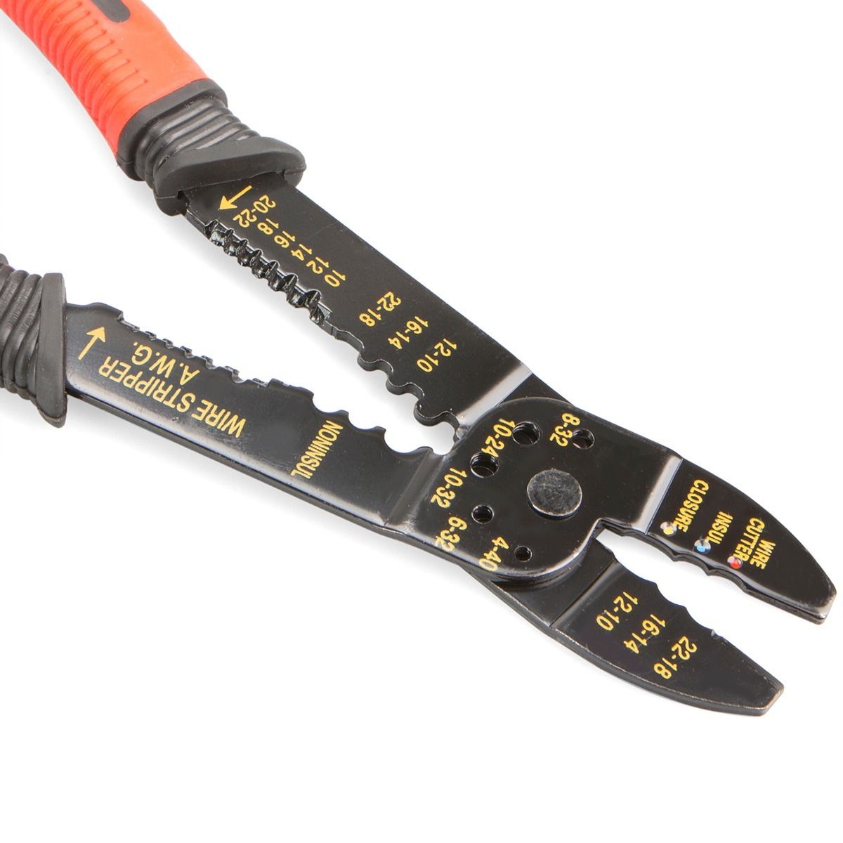 175PC Solderless Terminal Connectors Pliers Wire Stripper