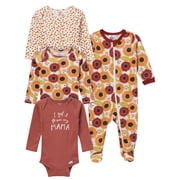Gerber Gender Neutral 4-Piece Gift Set, Sizes Newborn - 6/9 Months