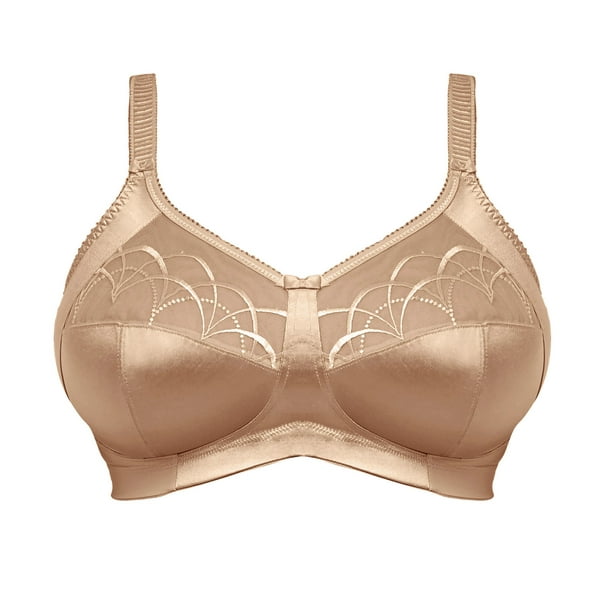 Elomi Elomi Womens Cate Underwire Full Cup Banded Bra, 38J, Hazel