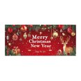 thumbnail image 3 of The Merry Christmas Christmas The Background Christmas Party Santa Photography Christmas Garage Door Background Party Decoration 7 * 16 Ft! Flags_ Banners & Accessories Home Decor, 3 of 3