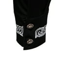 thumbnail image 4 of Blusa y camisa de manga larga con cuello vuelto para hombre, informal, con bordado, estampado, botones a la moda, blusa de manga larga con cuello vuelto, blusa de poliéster para hombre, 4 of 8