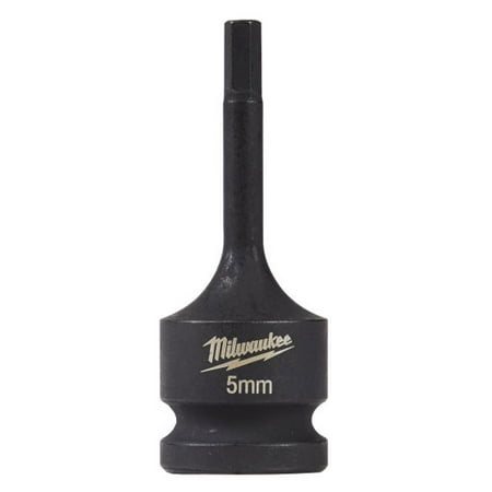 

Milwaukee-49-66-5145 Shockwave Lineman s 1/2in. Drive - 5mm Hex Bit Socket