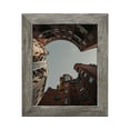 thumbnail image 5 of 17 x 22 Gray Barnwood Picture Frame Rustic Bauhaus Series, 5 of 5