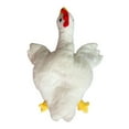 thumbnail image 4 of Gorro de peluche para niños y adultos, diseño de animales de dibujos animados, para juego de rol, con forma de gallo, 4 of 9