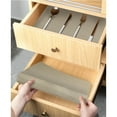 thumbnail image 4 of Tool Box Liner and Drawer Liner, Non-Slip Shelf Liner Is Perfect -Adjustable Grip Liners for Drawers, Shelves, Cabinets, Storage, Kitchen and Desks, Fit Any Space (17.5inch x 10ft)- Beige, 4 of 7