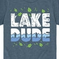 thumbnail image 3 of Instant Message - Lake Dude - Toddler & Youth Short Sleeve Graphic T-Shirt, 3 of 6