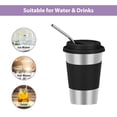 thumbnail image 3 of 4 Pcs 350ml Kids Cups Sippy Cups with Lid Silicone Sleeves Spill Proof Stainless Steel, 3 of 3