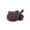 black, variant on 30cm/11.81in Furry Cat Plush Toy Soft Stuffed Animal Kitten Doll Perfect for Halloween, Easter, Christmas & Birthday Gifts
