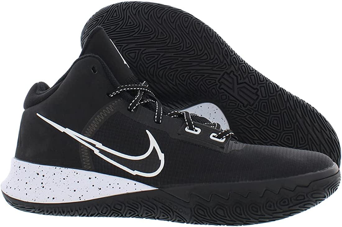 Nike Mens Kyrie Flytrap IV Basketball 10.5 Black/White-metallic Silver